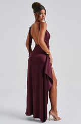 Peggy Maxi Dress - Cherry Lacquer Dress Babyboo Fashion Premium Exclusive Design