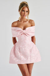 Raquel Mini Dress - Blush Dress XS Babyboo Fashion Premium Exclusive Design