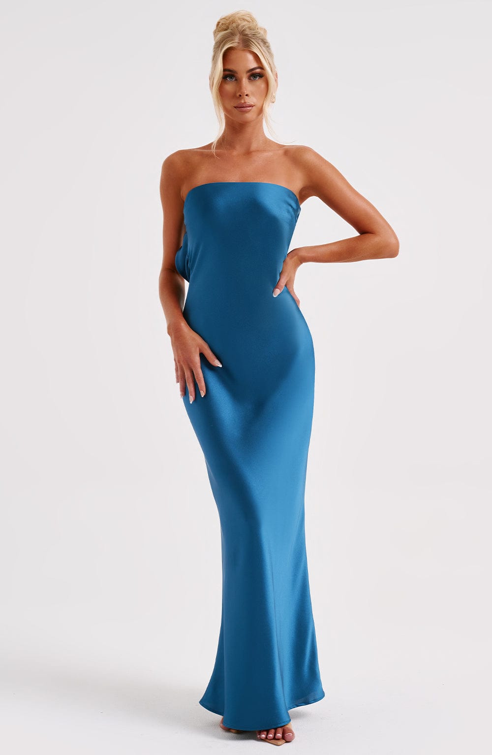 Rheanna Maxi Dress - Teal – BABYBOO