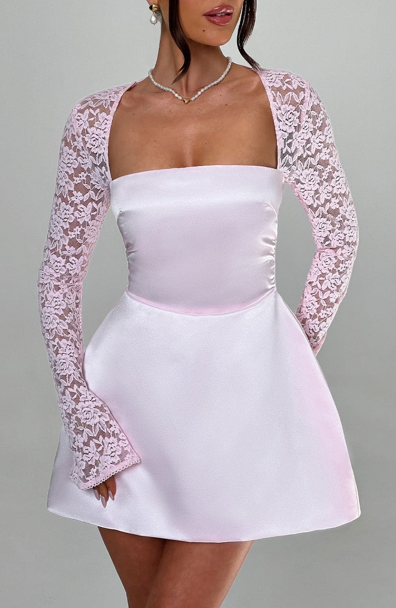 Sadie Mini Dress - Blush Dress Babyboo Fashion Premium Exclusive Design