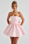 Salome Mini Dress - Blush Dress XS Babyboo Fashion Premium Exclusive Design