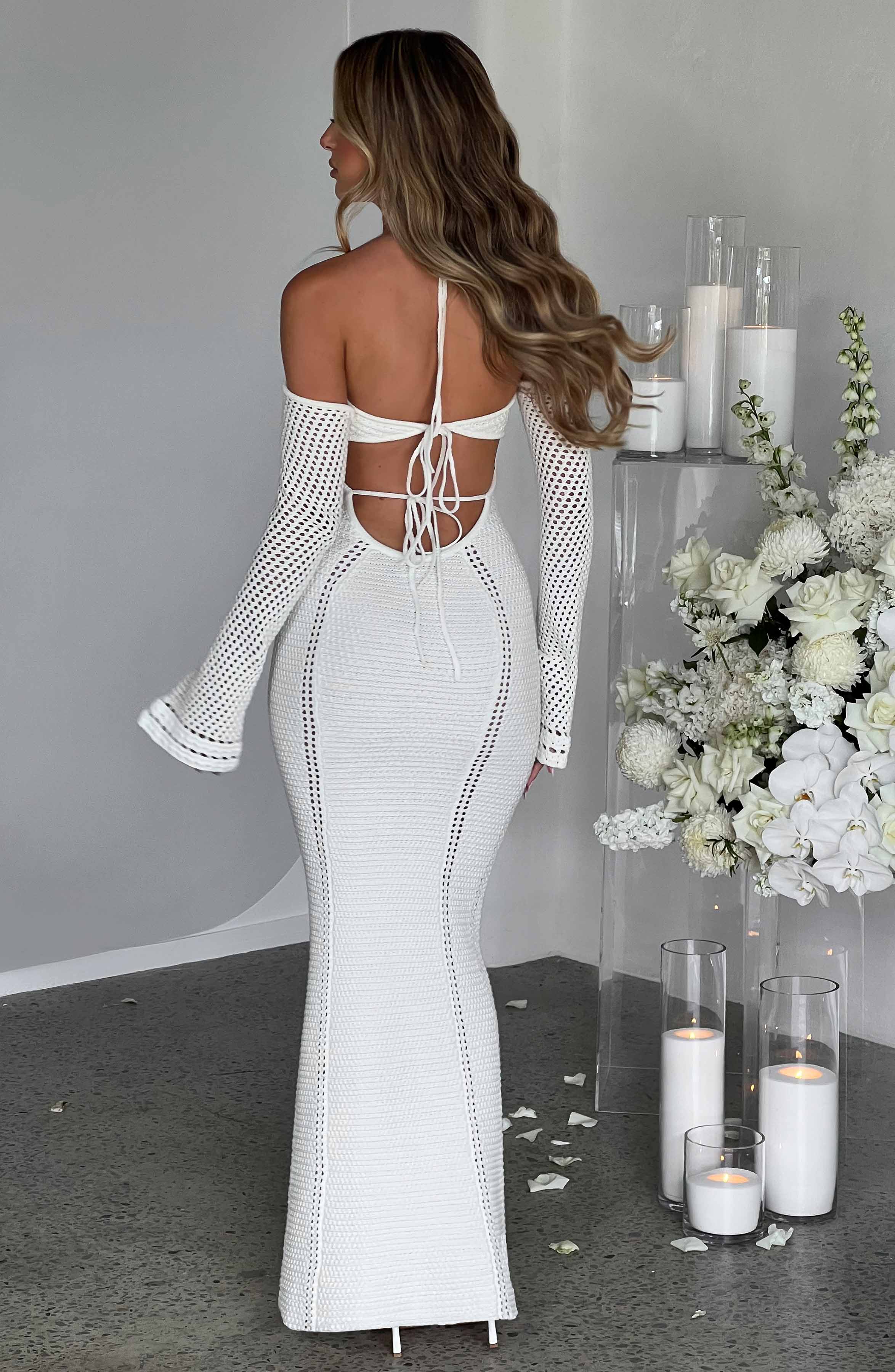 Samariah Maxi Dress - White – BABYBOO