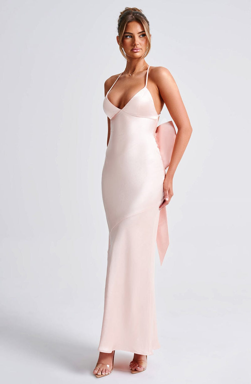 Sarita Maxi Dress - Blush Dress Babyboo Fashion Premium Exclusive Design