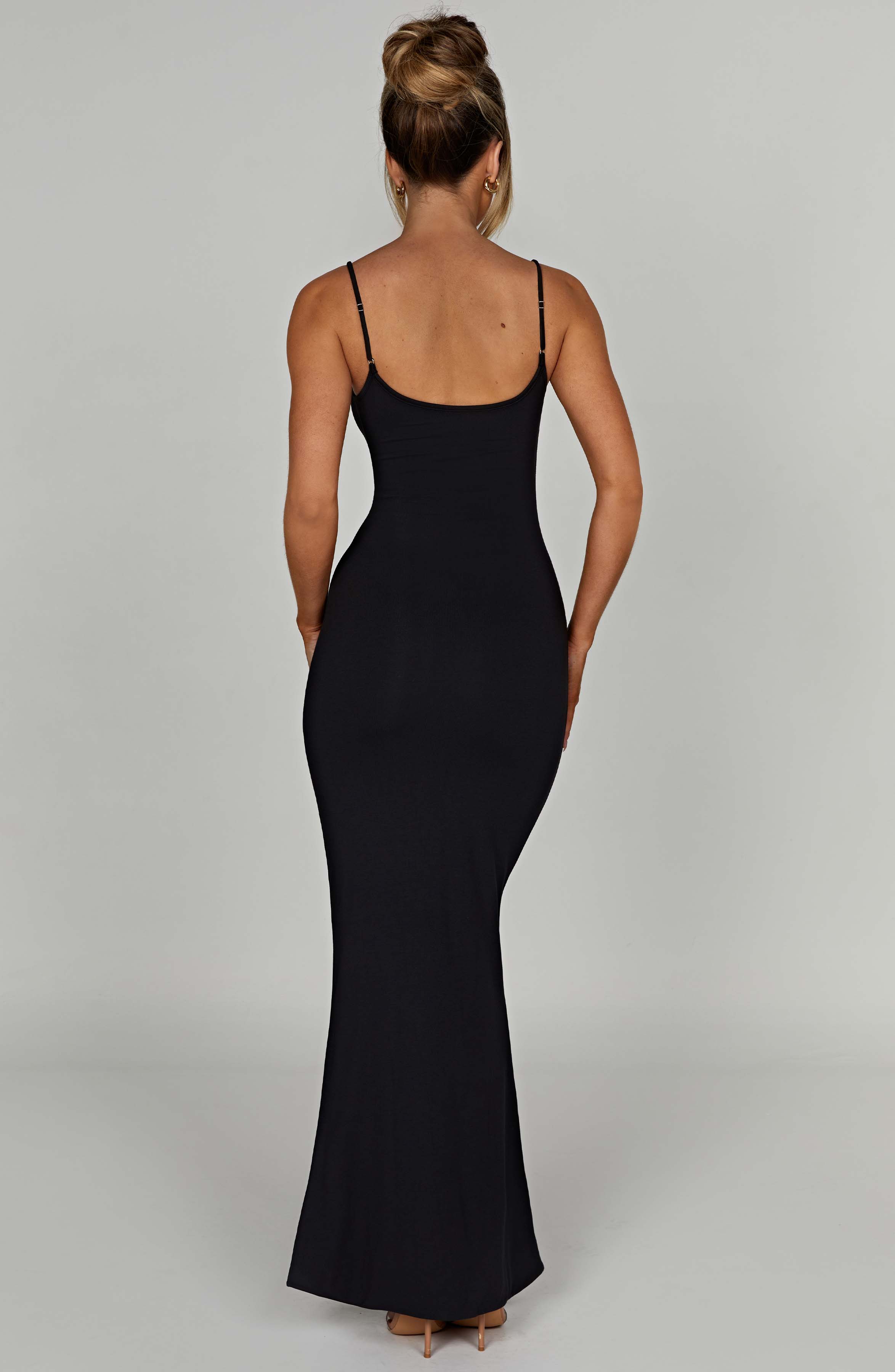 Saskia Maxi Dress - Black – BABYBOO