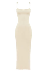 Saskia Maxi Dress - Cream Dress Babyboo Fashion Premium Exclusive Design