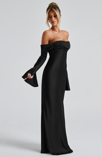 Selene Maxi Dress - Black Dress Babyboo Fashion Premium Exclusive Design