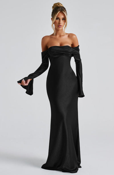 Selene Maxi Dress - Black Dress XS Babyboo Fashion Premium Exclusive Design