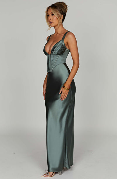 Shop Formal Dress - Shae Maxi Dress - Sage fifth image