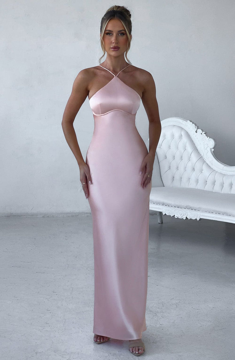 Sinead Maxi Dress - Peach Dress XS Babyboo Fashion Premium Exclusive Design
