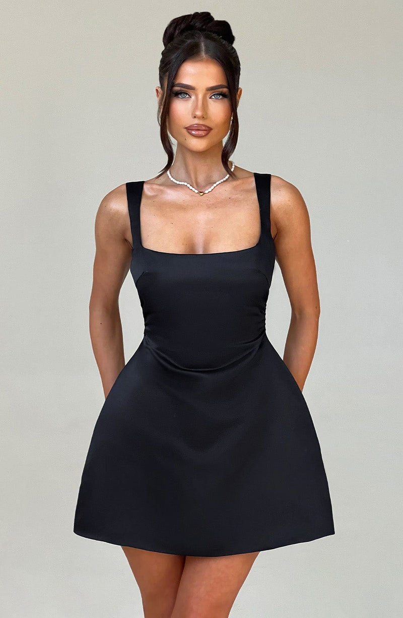 Sofie Mini Dress - Black Dress XS Babyboo Fashion Premium Exclusive Design
