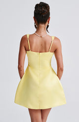 Sofie Mini Dress - Lemon Dress Babyboo Fashion Premium Exclusive Design