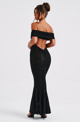 Stephanie Maxi Dress - Black Dress Babyboo Fashion Premium Exclusive Design