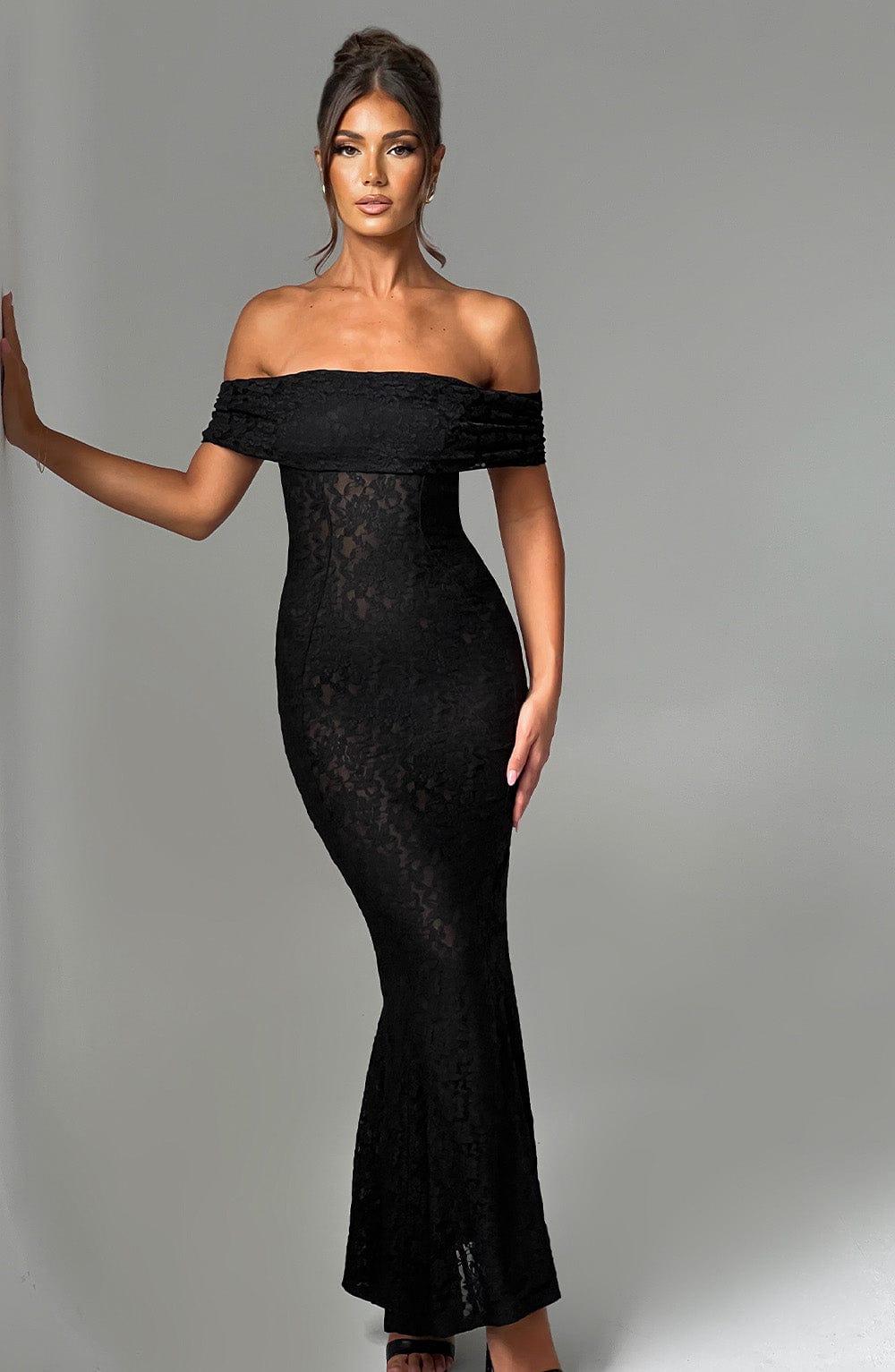 Stephanie Maxi Dress - Black – BABYBOO