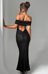 Stephanie Maxi Dress - Black Dress Babyboo Fashion Premium Exclusive Design