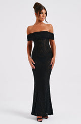 Stephanie Maxi Dress - Black Dress XS Babyboo Fashion Premium Exclusive Design