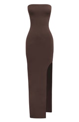 Teyana Maxi Dress - Chocolate Dress Babyboo Fashion Premium Exclusive Design