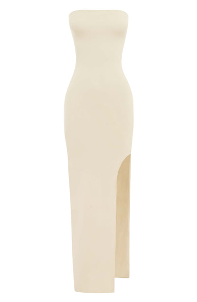 Teyana Maxi Dress - Cream Dress Babyboo Fashion Premium Exclusive Design