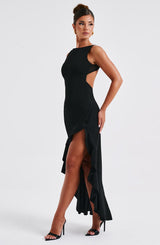 Theadora Maxi Dress - Black Dress Babyboo Fashion Premium Exclusive Design
