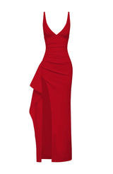 Violetta Maxi Dress - Red Dress Babyboo Fashion Premium Exclusive Design