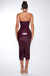 Violette Midi Dress - Cherry Lacquer Dress Babyboo Fashion Premium Exclusive Design