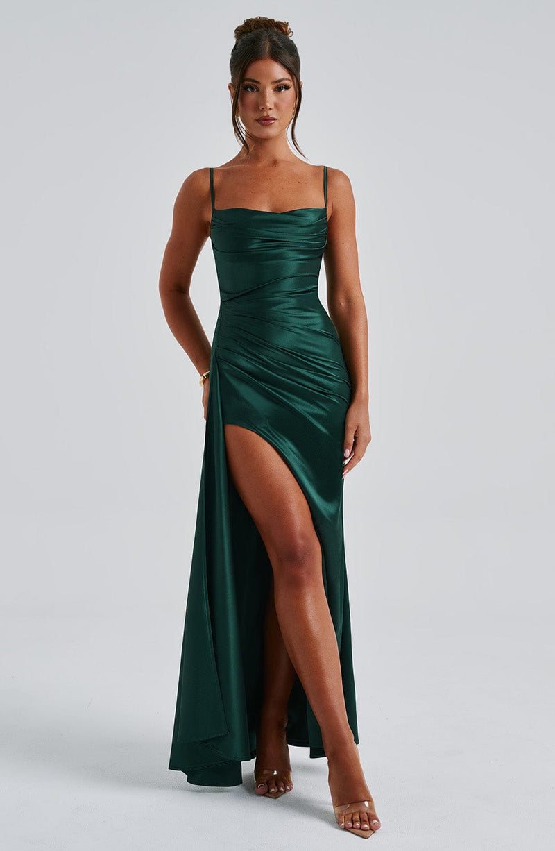 Winona Maxi Dress - Emerald Dress Babyboo Fashion Premium Exclusive Design