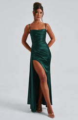 Winona Maxi Dress - Emerald Dress Babyboo Fashion Premium Exclusive Design