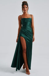 Winona Maxi Dress - Emerald Dress Babyboo Fashion Premium Exclusive Design