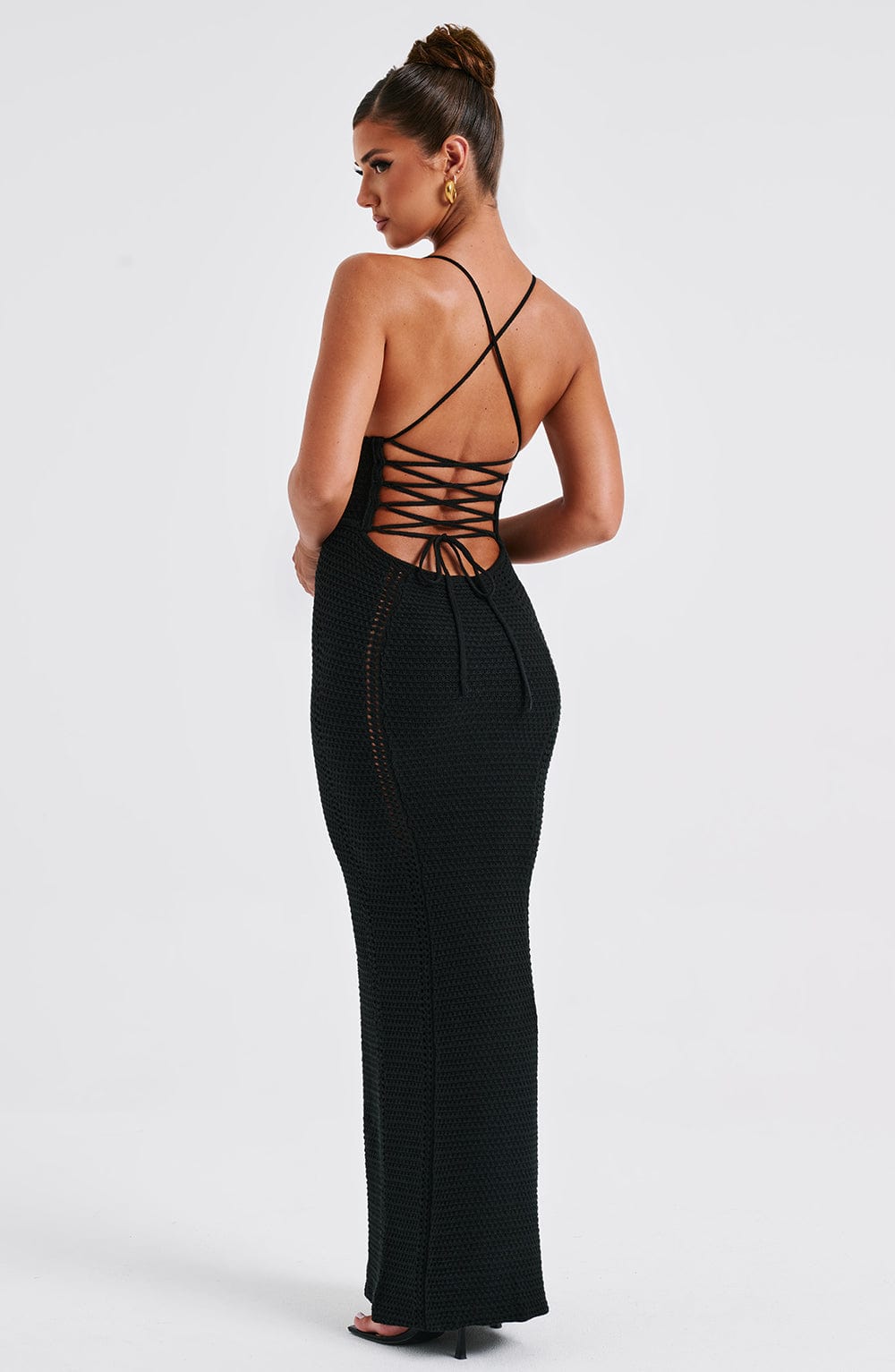 Xanthe Maxi Dress - Black – BABYBOO