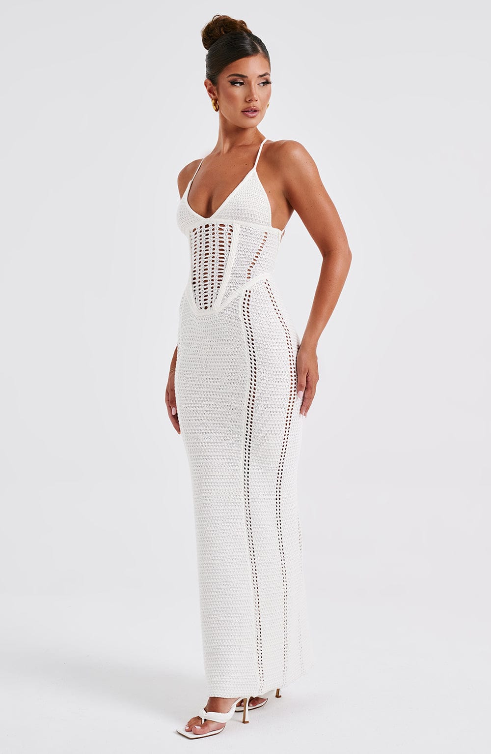 Xanthe Maxi Dress - White – BABYBOO