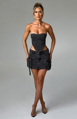 Yasie Corset - Black Tops Babyboo Fashion Premium Exclusive Design