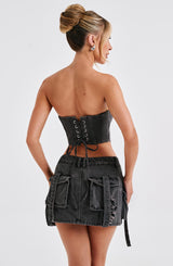 Yasie Corset - Black Tops Babyboo Fashion Premium Exclusive Design