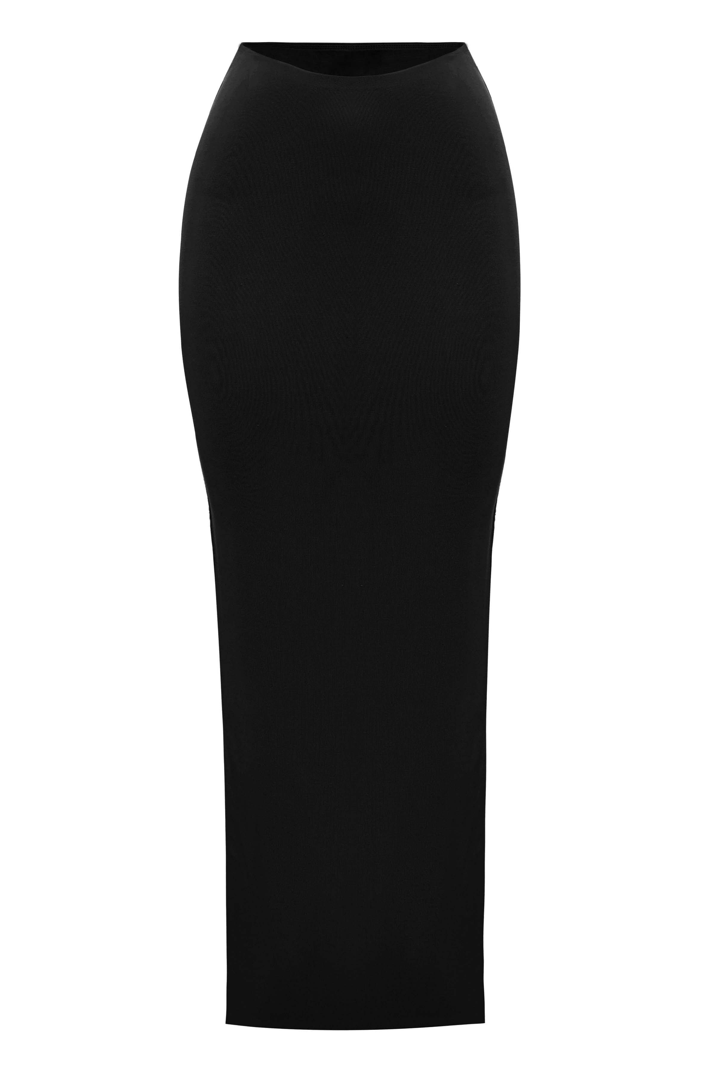 Yazmin Maxi Skirt - Black – BABYBOO