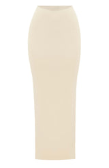 Yazmin Maxi Skirt - Cream Skirt Babyboo Fashion Premium Exclusive Design