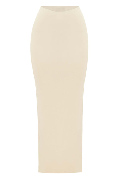 Yazmin Maxi Skirt - Cream Skirt Babyboo Fashion Premium Exclusive Design