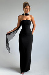 Yulia Maxi Dress - Black Dress Babyboo Fashion Premium Exclusive Design