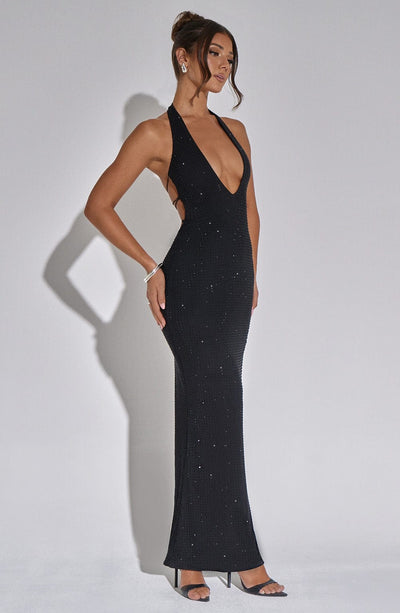 Shop Formal Dress - Zayde Maxi Dress - Black secondary image
