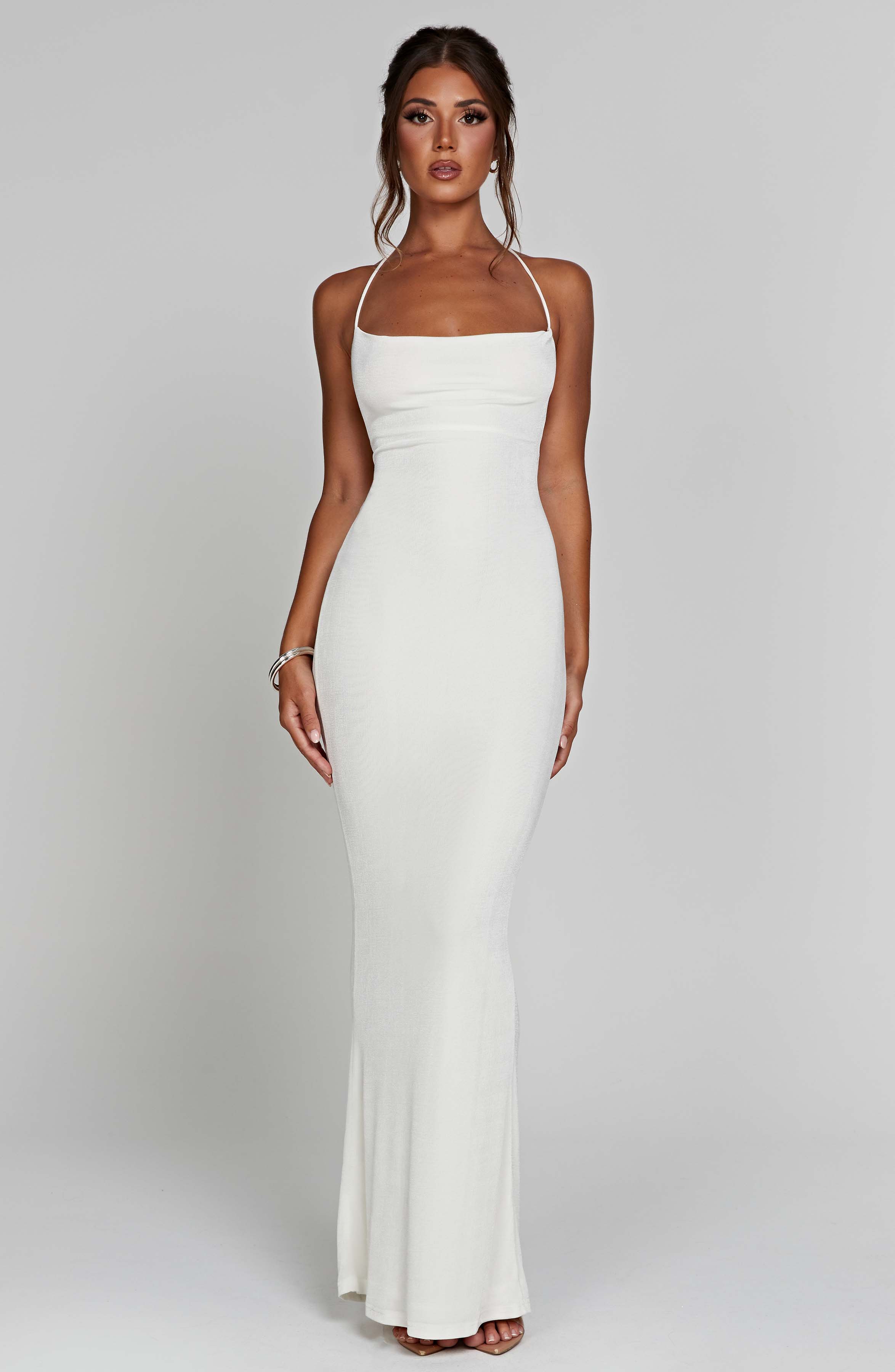 Talisa Maxi Dress - Ivory – BABYBOO